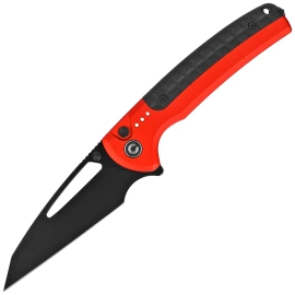 Civivi Knife Sentinel Strike Red Aluminium / Black FRN, Black K110 knife (C22025B-1)