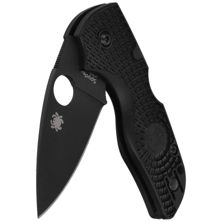 Nóż składany Spyderco Lil' Native Lightweight Black FRN, Black DLC CTS BD1N by Eric Glesser (C230PBBK)