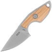 Nóż na szyje MKM Mikro 1 Olive Wood, Satin M390 by Jesper Voxnæs (MK MR01-O)