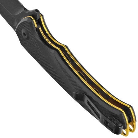 Nóż składany Civivi Voidflare Black G10, Black Stonewashed 14C28N (C24040-1)