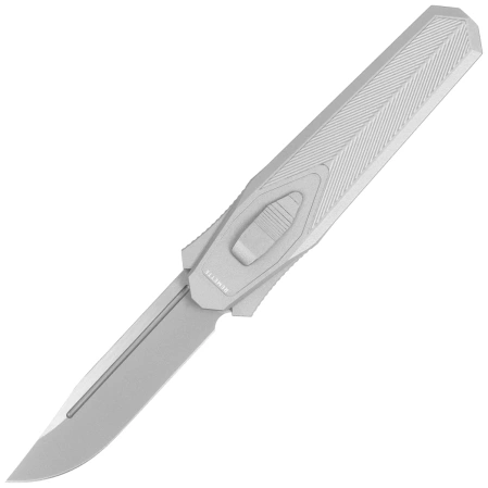 Remette RT-Swordfish CP Knife Gray Aluminum/Carbon Fiber, Ceramic Sandblasted S35VN (ZL103D1)