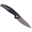 MKM Goccia Knife Black G10, Satin M390 by Jens Ansø (MKGC-GBK)