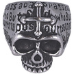 Pierścień Tole 10 Imperial Skull Cross Ring Ø22 (09984-22)