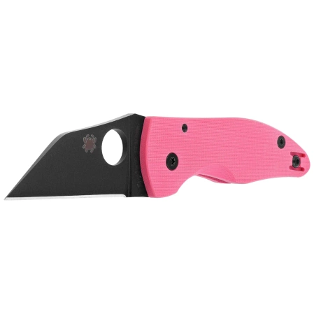 Nóż składany Spyderco MicroJimbo Sprint Run Pink G10, Black DLC CPM S30V by Michael Janich (C264GPNBKP)