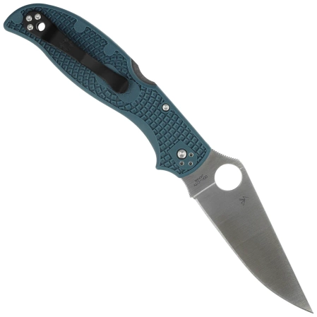Nóż składany Spyderco Stretch 2 XL Lightweight Blue FRN, Satin K390 by Sal Glesser (C258FPK390)