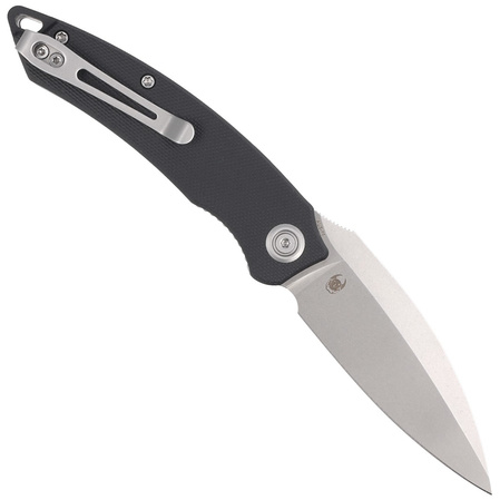 Nóż składany Kubey Knife Leaf Black G10, Bead Blasted AUS-10 by Tiguass (KU333A)