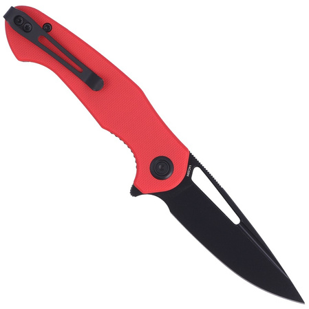 Nóż składany Kubey Dugu Red G10, Dark Stonewashed 14C28N (KU210F)