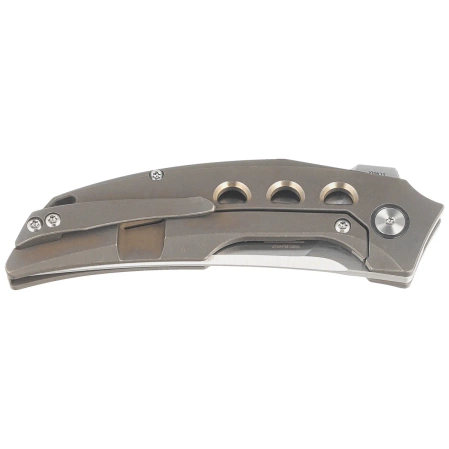 Reate Velocity Bronze Titanium, Belt Satin Elmax by Tashi Bharucha