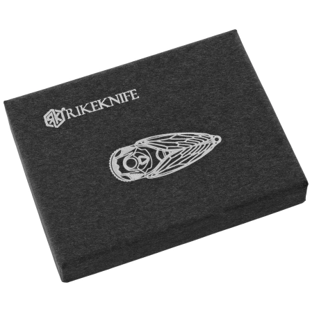 Nóż składany Rike Knife RK Cicada-PG Purple / Gold Titanium, Bead Blasted M390