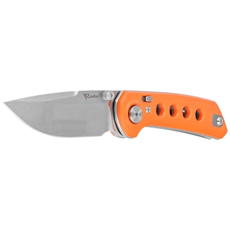 Nóż składany Reate PL-XT Orange G10, Stonewashed Nitro-V