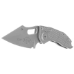 Microtech Stitch-A S/E Automatic Knife Natural Clear Aluminum, Apocalyptic M390 by Borka Blades and Tony Marfione (169-10APNC)