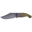 LionSteel Gitano Green Canvas / Satin Blade (GT01 CVG)