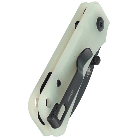 CIVIVI Baby Banter Natural G10, Black Stonewashed Nitro-V by Ben Petersen knife (C19068S-8)