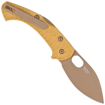 Fox Zero 2.0 Desert Warrior Coyote Tan FRN, Coyote Top Shield Becut by Jens Ansø knife (FX-311 CT)