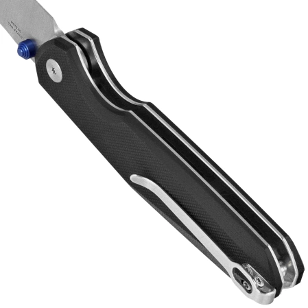 Nóż składany Bestechman Velix Black G10, Satin/Stonewashed 14C28N by Ostap Hel (BMK07A)