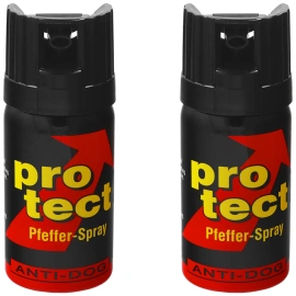2x KKS ProTect Pepper Gas Set 40ml, Cone (2x01440-C)