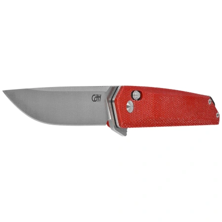Nóż składany Herbertz CJH Red Micarta, Satin D2 (10000589)