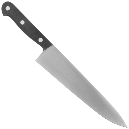 MAM Cooks Chef Kitchen Knife Black Polymer, Polished X50CrMoV15 (539)