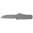 Microtech Cypher II S/E OTF Knife Natural Clear Aluminum, Apocalyptic M390MK by Deryk Munroe and Tony Marfione (1241-10APNC)