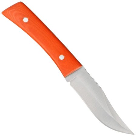 Nóż Muela BWE-8.O Orange Canvas Micarta, Satin X50CrMoV15