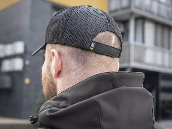 M-Tac Mesh Flex Ripstop Baseball Cap, Black (40569002)