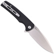 Sencut Knife Sachse Black Micarta, Satin 9Cr18MoV (S21007-1)