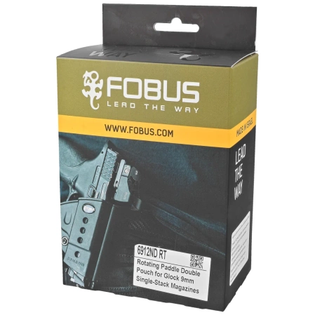 Ładownica Fobus na magazynki Single-Stack Glock, S&W, SIG, Springfield, Ruger: 9mm (6912ND RT)