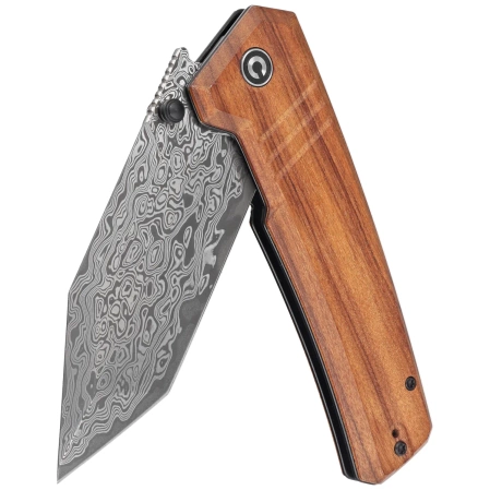 Nóż składany Civivi Bhaltair Guibourtia Wood, Damascus (C23024-DS1)