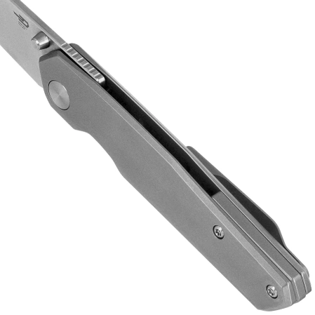 Bestech VK-Kuze Knife Grey Titanium, Satin MagnaCut by Vulpex Knives (BT2504A)