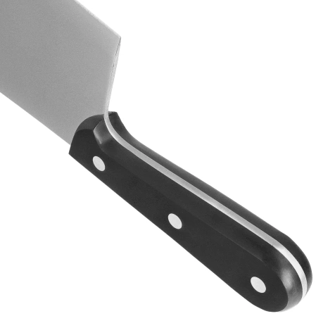 Tasak kuchenny MAM Cleaver Black Polymer, Polished X39Cr13 (710)