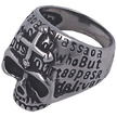 Tole 10 Imperial Skull Cross Ring Ø19 (09984-19)