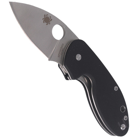Spyderco Insistent G-10 Black Plain (C246GP)