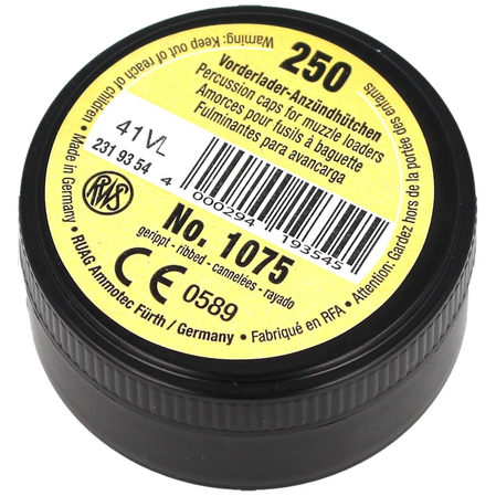 Zestaw rewolwer Pietta 1858 Remington New Model Army Steel .44: kule, okulary, kapiszony, kapiszonownik