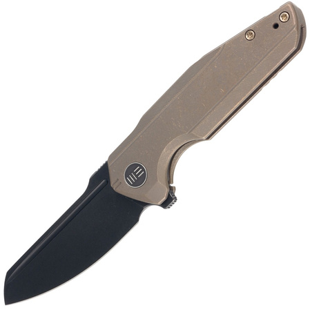 WE Knife StarHawk Bronze Titanium, Black Stonewashed CPM 20CV (WE21017-2)