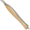 Mikov Fishlet 130 Gold, Stonewashed 420 (130-NZn-1/ZL STONEWASHED)