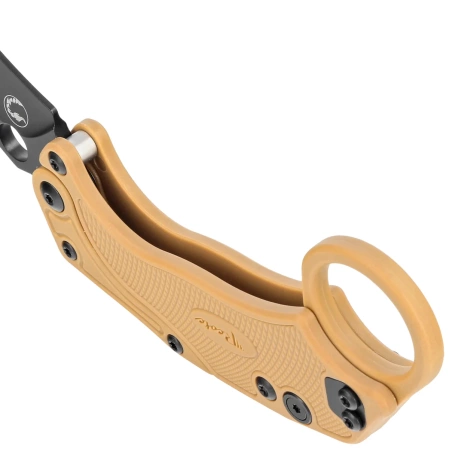 Nóż grawitacyjny Reate EXO-K Gravity Karambit Red Aluminium, Black PVD N690