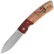Martinez Albainox Wolf Hunting Knife Zebra Wood, Satin 3Cr13MoV (25079GR620)