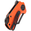 BlackFox Puck Orange G10, Black Stone Washed D2 by Grigorii Matveev knife (BF-761 OR)
