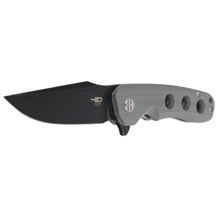 Bestech Arctic Grey G10, Black Stonewashed D2 knife (BG33C-2)
