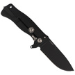 Nóż składany LionSteel SR11A Black Aluminum, Black Sleipner by Molletta (SR11A BB)