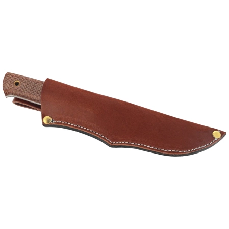 Za-Pas Knife Biwi 10 Brown Micarta, Two Tone 4H13 (BW10-M-BR)