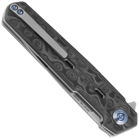 WE Knife Navo Rose Carbon Fiber, Satin CPM 20CV by Ostap Hel (WE22026-2)