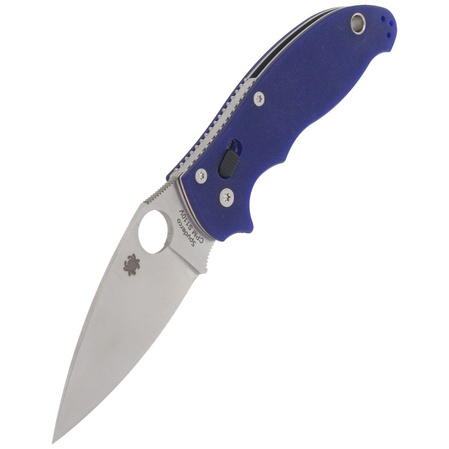 Spyderco Manix 2 G-10 Dark Blue CPM S110V Knife (C101GPDBL2)