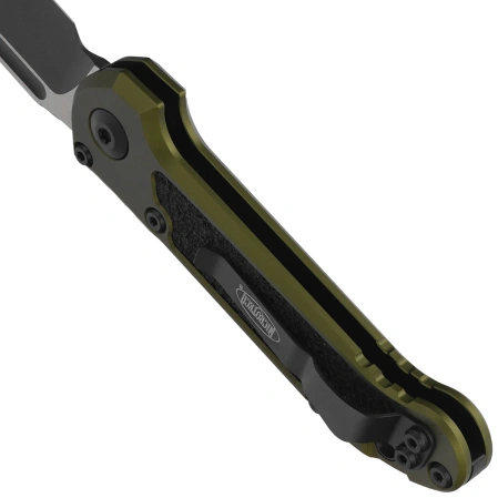 Microtech LUDT Gen III S/E Automatic Knife OD Green Aluminum, Black M390MK by Tony Marfione (1135-1OD)