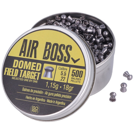 Śrut Apolo Air Boss Domed Field Target 5.5 mm, 500 szt. 1.15g/18.0gr (30205)