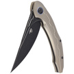 Nóż składany Bestech Marukka Bronze Titanium, Black Stonewashed M390 by Kombou (BT2002C)