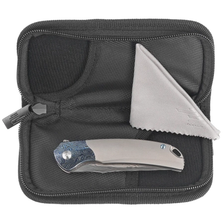 Nóż składany Bestech Supernova Grey Titanium/Zirconium Timascus, Damasteel (BT2111E)