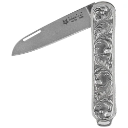 Scyzoryk Fox Vulpis LE No 140/300 Silver 925, Polished M390 (FX-VP130 AG)