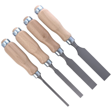 Narex Profi chisel set with side chamfer 6, 12, 20, 26 (863010)