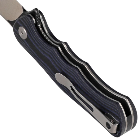 Bestech Bobcat Knife Black / Blue G10, Black Stonewashed / Satin D2 (BG22D-2)